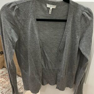 Joie Grey Sweater Cardigan